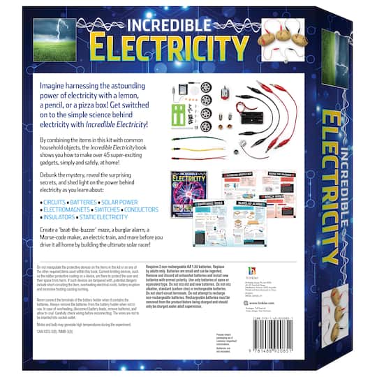 Hinkler Curious Universe™ Incredible Electricity Book & Science Kit